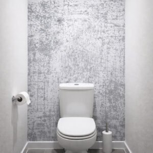 panneau WC GRUNGE GRIS