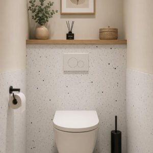 credence WC---MOUCHETE---TACHE-NOIR-SUR-BLANC