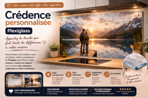 crédence personnalisée plexiglass