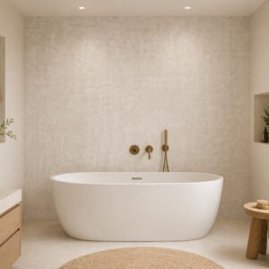 credence de BAINS---GRUNGE---BEIGE.