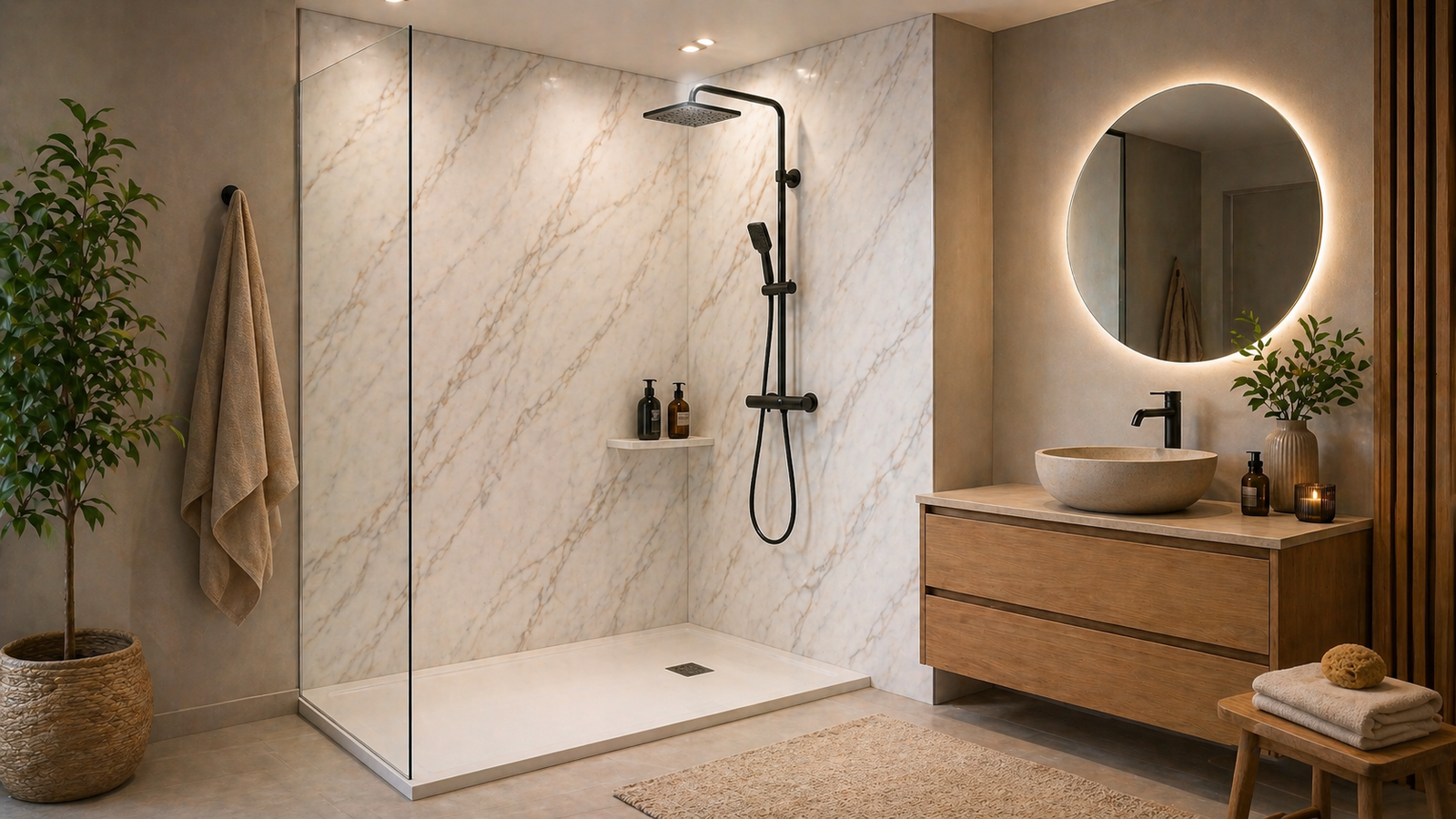 panneau-de-douche-effet-marbre