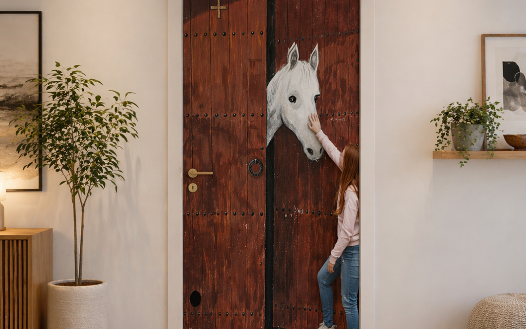 Les Stickers de Porte à la Mode : Transformez Vos Espaces avec Style et Simplicité