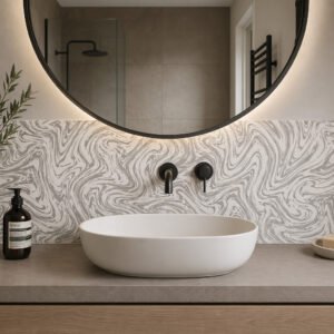 credence VASQUE---MARBRE---LIQUIDE-GRIS